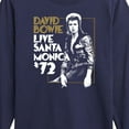 thumbnail image 3 of David Bowie - Bowie Santa Monica - Toddler & Youth Long Sleeve Graphic T-Shirt, 3 of 5