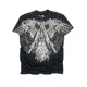 thumbnail image 1 of Camiseta de cuello redondo para hombre y mujer, camisa de gran tamaño con estampado de calavera de Hip Hop, ropa gótica de manga corta, Tops de calle, novedad, 1 of 2
