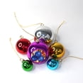 thumbnail image 1 of Bola de Navidad Brillo Mate Bola de sublimación 4/6/8 cm 6 colores Bola de Navidad Adornos de árbol Colgante, 1 of 3