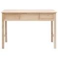 thumbnail image 3 of vidaXL Writing Desk Natural 110x45x76 cm Wood, 3 of 5