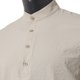thumbnail image 5 of Camisas Para Hombre Manga Corta Camisa de hombre Manga larga Hebilla abierta Camisa casual a cuadros Top (Khaki, 3XL), 5 of 6