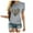Gray, variant on Up to 50% off Pitauce Women's Valentines Day T-Shirts Heart Leopard Printed Blouses Casual Crewneck Pullover Short Sleeve Summer Tops Soft Comfy Holiday Basic Tee Tops