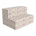 thumbnail image 1 of Cat Foldable Mattress, Kitties Pastel Love, 74.8" x 35.4", Salmon and Multicolor, by Ambesonne, 1 of 6