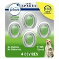 thumbnail image 1 of Febreze Small Spaces Air Freshener, Odor-Fighting, Heavy Duty Pet Scent, 50mL, 4ct, 1 of 9