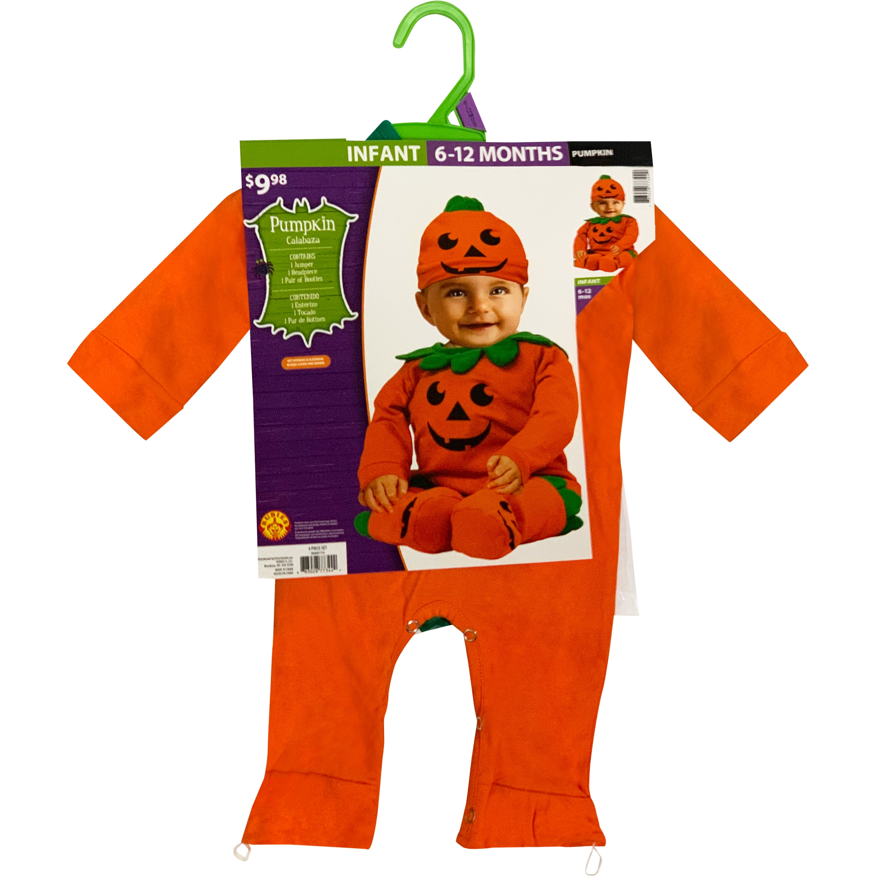 Details about   Rubies Infant Costume Dress up Pumpkin 6 to 12 Months  New in Package 