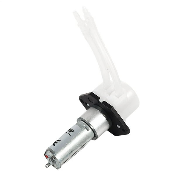 Bomba de Succión CC Mini Bomba Peristáltica Mini Bomba Autocebante Silenciosa de Laboratorio de Alto Flujo 12V