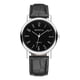 thumbnail image 2 of Reloj informal de cuarzo para hombre, esfera de 40 mm, resistente al agua, color negro, 2 of 3