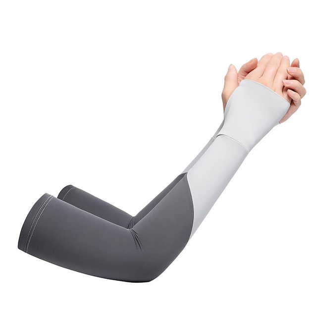 Soidarity Mangas de brazo de protección solar Mangas de compresión atléticas Mangas deportivas Cubierta de brazo enfriador antideslizante para correr Ropa Deportiva, Zapatos No. 4 Soidarity OD010739-04