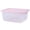 Multicolor-Trumpet shallow, variant on Plastic Storage Bin, Clear Container Box with Latches, Multifunctional Organizer