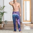 thumbnail image 2 of Balery Mystical White gorilla Jungle Pantalones de pijama para hombre, pijama ultraligero, pantalón de descanso-XX-Large, 2 of 6