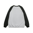 thumbnail image 4 of LWavelet Casual Crewneck Long Sleeve Raglan Sweatshirt for Men and Women Relaxed Fit Pullover Soft Lightweight Top for Everyday Wear, 4 of 4