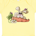 thumbnail image 4 of Inktastic Ladybugs and Bunny Rabbit with Carrot Boys Baby Bodysuit, 4 of 5