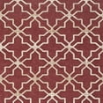 thumbnail image 6 of SAFAVIEH Martha Stewart Star Gradient Geometric Area Rug, Red/Ivory, 5'3" x 7'6", 6 of 6