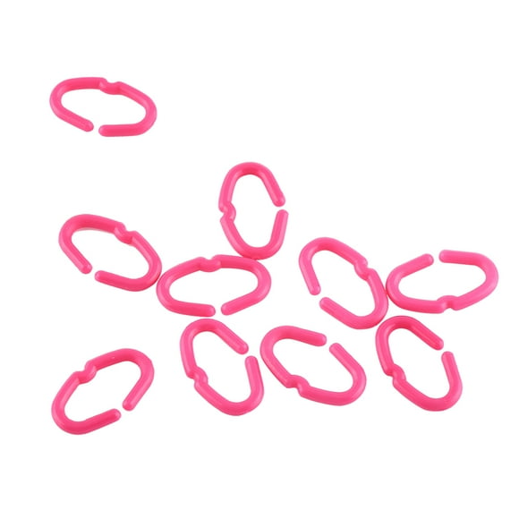 Chicken Beak Clasps , Pink Plastic Circle Chicken Mouth Snap Ring, Not Discourage Feeding For Chicken Beak
