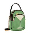thumbnail image 7 of FORMRS Crossbody Bag for Women Quilted Travel Shoulder Cell Phone Purse with Chain Strap Handbag, Green Lemon Juice, 7 of 7