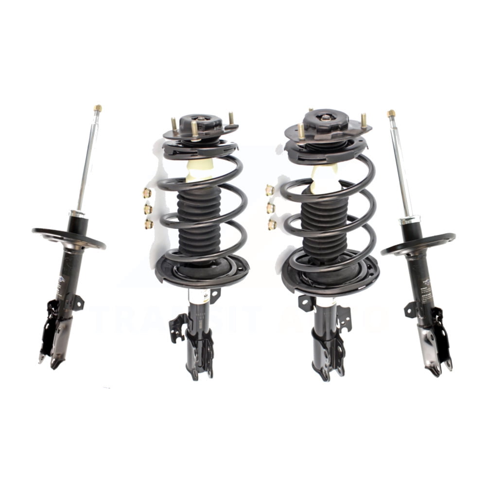 Front Complete Suspension Shocks Strut And Coil Spring Mount Assemblies Kit For Toyota Camry