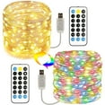 thumbnail image 3 of Christmas Twinkle Fairy Lights,Christmas Fairy Lights USB Christmas Fairy Lights Copper Wire String Light Streamlined Design, 3 of 7