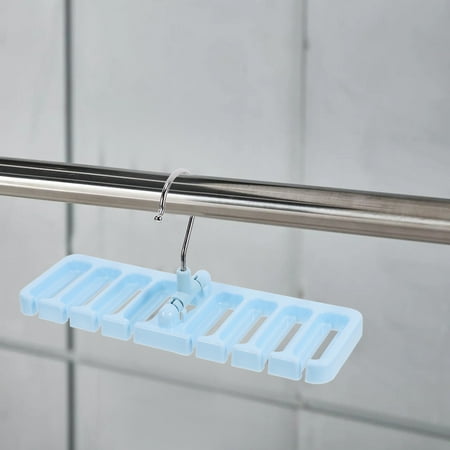 FRCOLOR Belt Hanger Belt Organizer for Closet Belt Storage Rack Space Saving Closet Organizers and Storage for Belt Bra Tank Top Tie Scarf Purse Sky-Blue