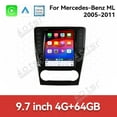 thumbnail image 4 of Aotsr 9.7 inch Car Radio For Mercedes-Benz ML GL 2005-2011 Car Multimedia Video Player Stereo Auto GPS Navigation Carplay Unit, 4 of 15