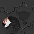 thumbnail image 4 of MeyJey Kitchen Rug, Anti Fatigue Kitchen Mat, Non Skid Waterproof Floor Mat, Thick Cushioned Runner Rug, 20"x60", Black, 4 of 6