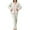 Y White, variant on Bovxnpu Women Thermal Underwear Set, Womens Fleece Lined Thermal Base Layer Set Long Sleeve Shirt and Leggings for Cold Weather Lounge Set for Women
