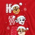 thumbnail image 2 of Paw Patrol Chase Marshall Rubble Christmas Santa Hats Unisex Adult Crewneck Sweatshirt, 2 of 5