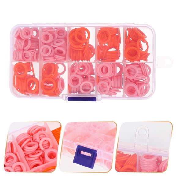 SOPOTUTU 450 Pcs ABS Plastic Markers for Knitting and Crochet, and Colorful Craft Accessories