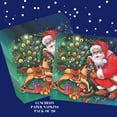 thumbnail image 2 of Keep Unique Christmas Santa Luncheon Napkins, Decoupage Napkins, Assorted Color, 20/Pack, 2 of 6