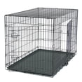 thumbnail image 1 of 48" Pet Kennel Cat Dog Folding Steel Crate Animal Playpen Wire Metal, 1 of 11