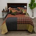 thumbnail image 6 of Donna Sharp Woodland Square Patchwork Pieced Cotton Decorative Throw Pillow, 6 of 6