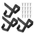 thumbnail image 1 of SKISUNO Black Bunk Bed Ladder Hook Accessory for Instruments 6pcs with Rubber Coated Holders, 1 of 8