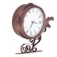 thumbnail image 4 of Reloj de pared de hierro forjado, reloj de pared de hierro forjado, reloj de pared de jardín, reloj de pared de gallo, rendimiento lleno de energía, 4 of 14