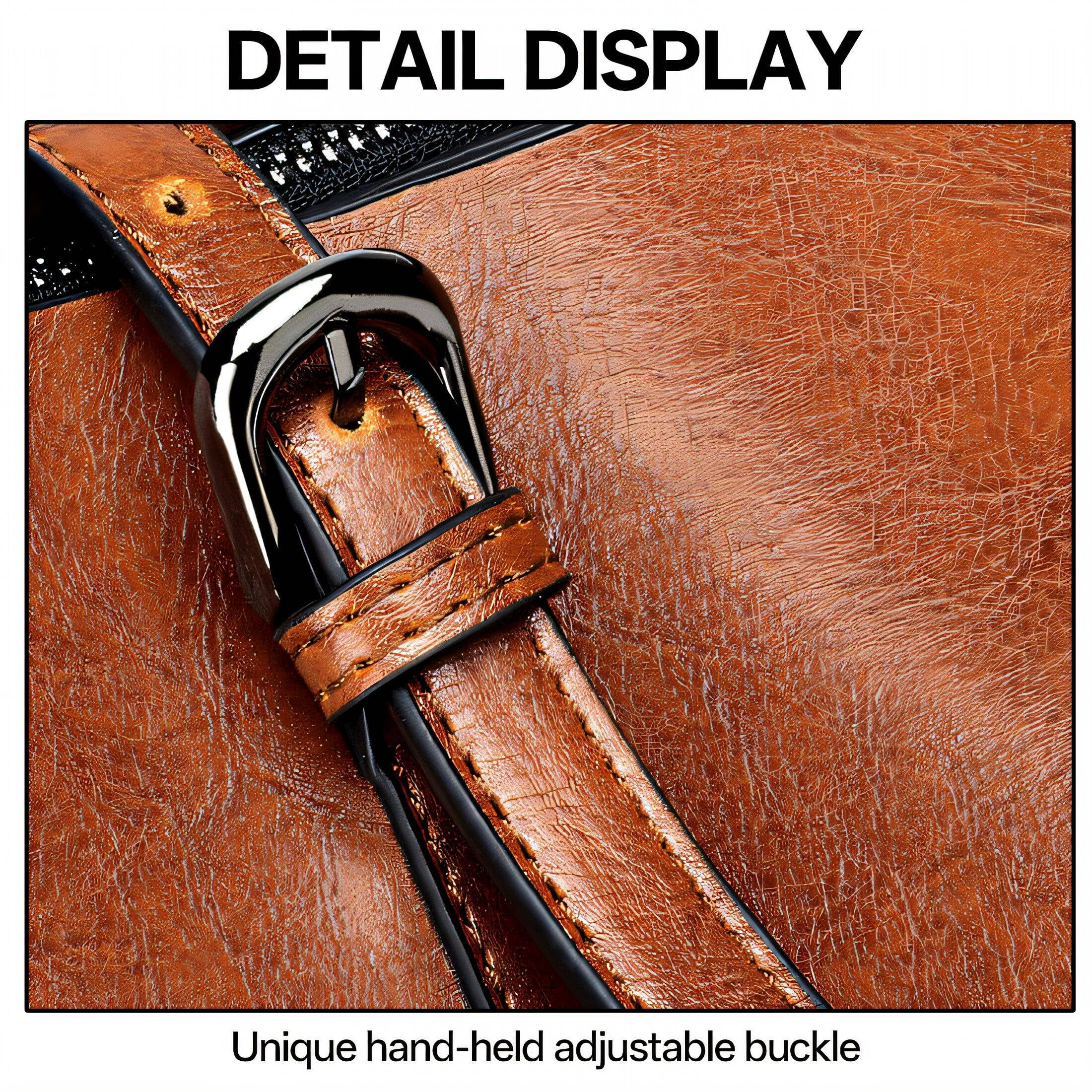 TELOLY Work Bags for Women,Adjustable Shoulder Strap Work Bag,Multiple Carry Styles Work Tote Bag,Brown