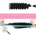 thumbnail image 3 of AKONSOUL 22 Inch Human Braiding Hair for Boho Braids Deep Wave Bulk Human Braiding Hair 100% Unprocessed Brazilian Virgin Human Hair for Braiding Bohe, 3 of 7