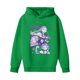 thumbnail image 4 of Moonsky Sudadera con capucha y cordón HUNTRX, estampado de grupo de chicas coreanas, jersey corto, suave y cómodo, top de manga larga para primavera y otoño. Verde 130, 4 of 5
