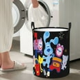 thumbnail image 7 of Large Laundry Hamper, Blue'S Clues Collapsible Laundry Basket With Handles, Tall Storage Basket For Blanket, Toys, Dirty Clothes In Living Room, Bedroom, Bathroom, Nursery, 7 of 7