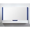thumbnail image 1 of Bathroom Mirror Regia 55" Navy Blue and Matte White Modern Style, 1 of 5