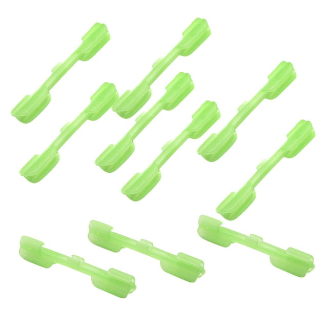 Clip de barra de brillo fluorescente piezas en luz shamjiam Clip fluorescente para varilla luminosa