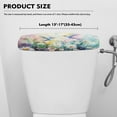 thumbnail image 5 of ZIATUBLE Daisy Hummingbird Toilet Tank Cover Lid Soft Toilet Tank Protector Cover Pack of 2 Replacement Toilet Top Cover Tank Lid Easy to Clean Toilet Bowl Tank Covers for Bathroom, 5 of 5