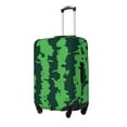 thumbnail image 2 of Uemuo Green Stripes Of Watermelon Printed Washable Luggage Cover - Fashion Suitcase Protector Fits 18-32 Inch Luggage -X-Large, 2 of 9