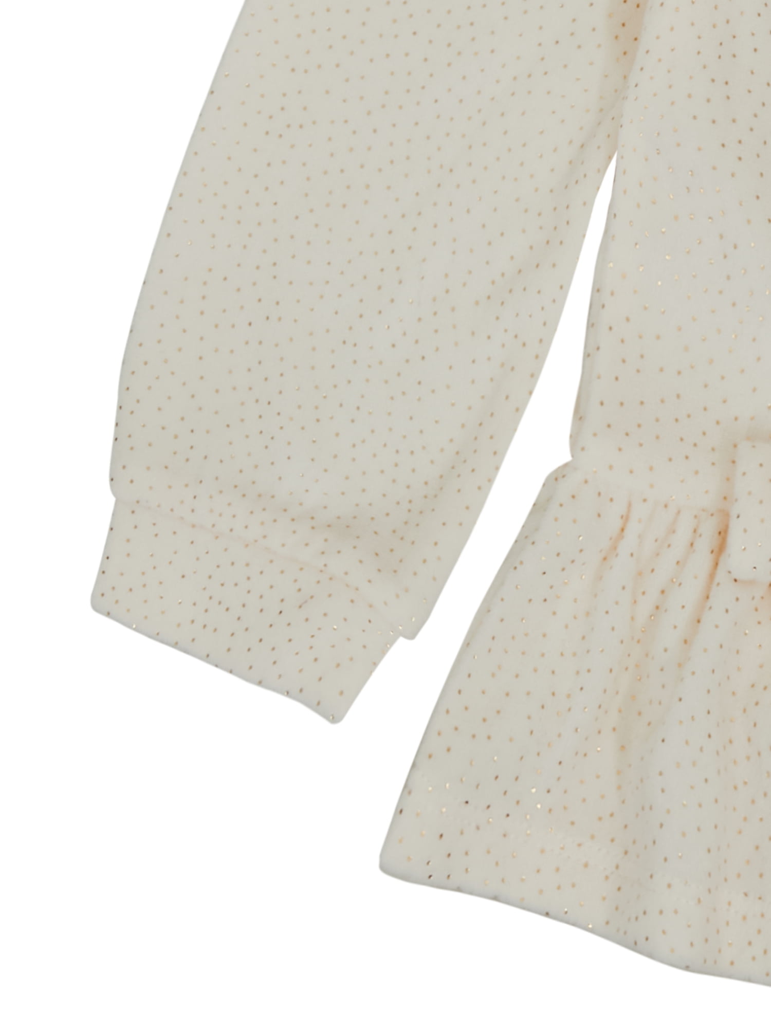 Wonderluxe Baby Girls' Cozy Velour Top, Pant and Headband, 3-Piece Set, Sizes 0-3M-24M