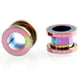thumbnail image 2 of Pendientes de acero inoxidable con forma de aurícula, joyería de moda, pendientes de hip hop, 2 of 5