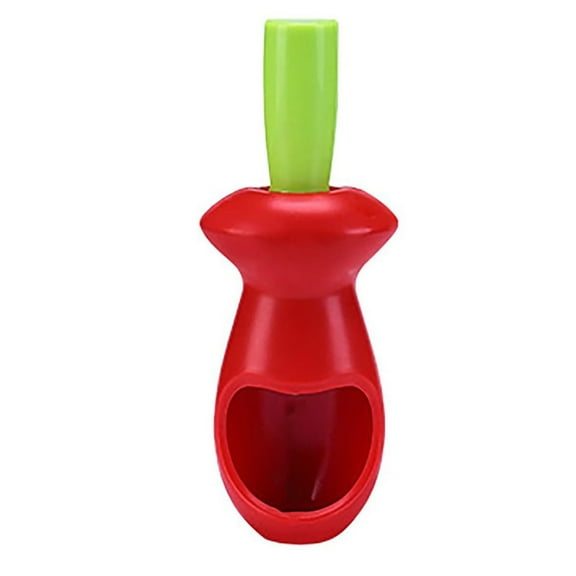 Cherry Pitter Tool Strawberry Core Remover Strawberry Huller Olive Pitter Tool Cherry Corer Pitter Fruit Core Seed Remover for Make Fresh Cherry Dishes, Cherries Pie,Cocktail Cherries, 2.01x5.1"