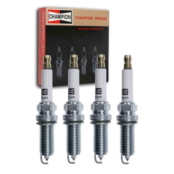 4 pc Champion Iridium Spark Plugs compatible with Lexus ES300h 2.5L L4 2019-2020