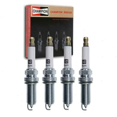 4 pc Champion Iridium Spark Plugs compatible with Lexus ES300h 2.5L L4 2019-2020
