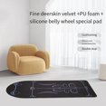thumbnail image 2 of Decodeary Ab Wheel Roller Abmat Non-slip Mat Ab Workouts Excellent Grip And Stability At Home Mat, 2 of 6