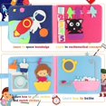 thumbnail image 2 of Libro Ocupado 3D Tablero De Fieltro Para Niños Pequeños Temas De 16 YONGSHENG, 2 of 5