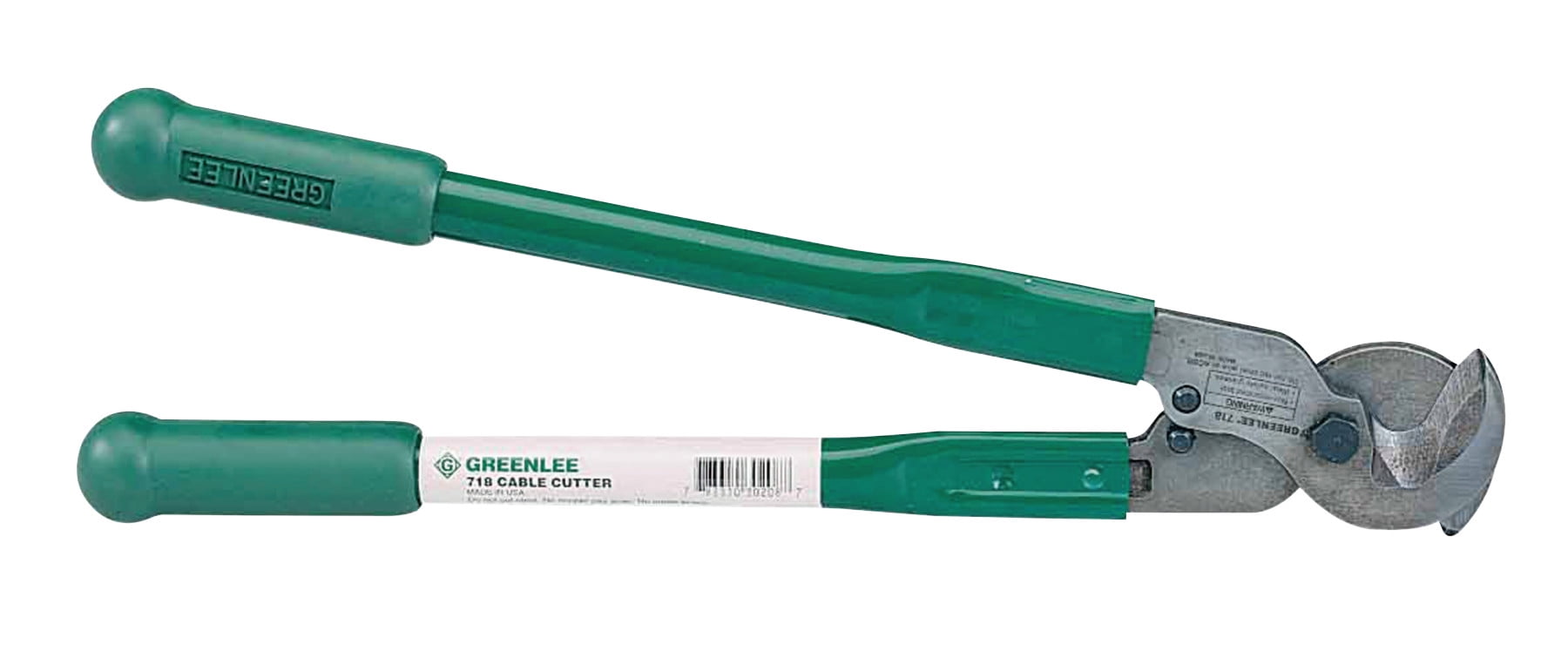 Greenlee Cable Cutters with Rubber Grips, 18 in