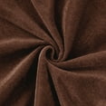 thumbnail image 2 of Unique Bargains 1 Pack Rectangle Tablecloth, Velvet Washable Table Cover for Wedding or Banquet Dark Coffee 160x280cm, 2 of 5