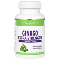 Ginkgo Biloba, 60 Vegetarian Capsules, Paradise Herbs
